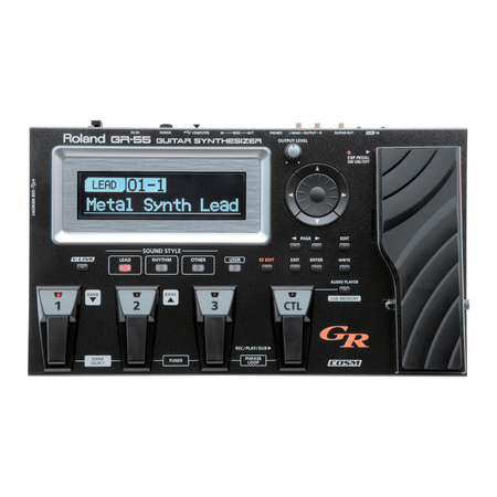 Roland GR-55 Guitar Synth with GK-3 Pickup