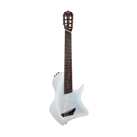 Cordoba Abasi Stage 7 Nylon-string Acoustic-electric Guitar - White Burst