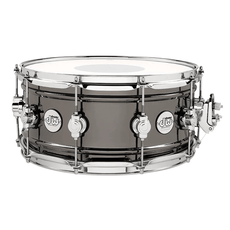 DW Drums Design Series Snare Drum - 6.5"x14" - Black Nickel Over Brass