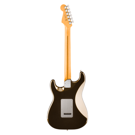 Fender American Ultra II Stratocaster HSS Electric Guitar - Texas Tea, Ebony Fingerboard