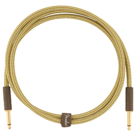 Fender Deluxe Series Instruments Cable, Straight/Straight, 5', Tweed