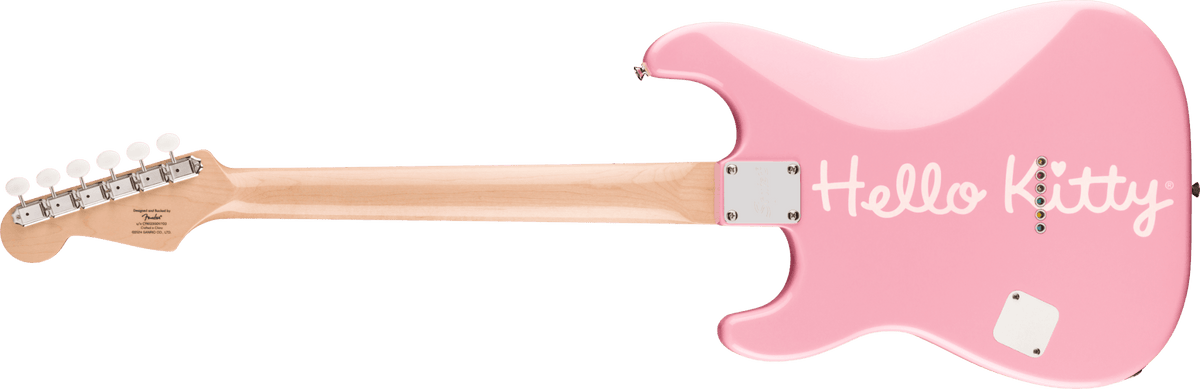 Fender x Hello Kitty Pink Stratocaster with Gig Bag – gjmsound