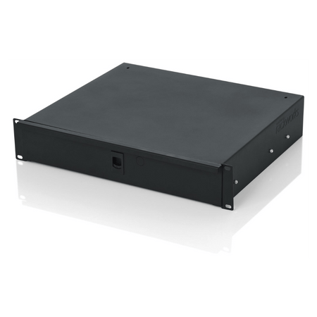 Gator GRW-DRWMIC10 2U Rack Drawer for Wired Microphones