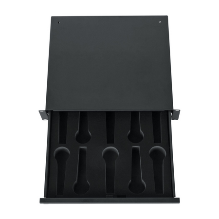 Gator GRW-DRWMIC10 2U Rack Drawer for Wired Microphones