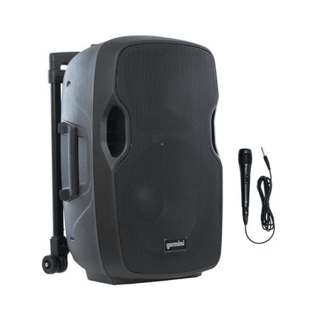 Gemini AS12TOGO 12 Inch Powered Speaker with Bluetooth