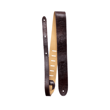Martin & Co. Italian Leather Guitar Strap - Brown