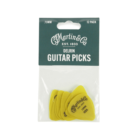 Martin Delrin Picks .073mm - 12 pack