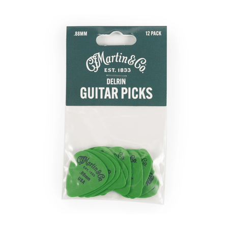 Martin Delrin Picks .088mm - 12 pack