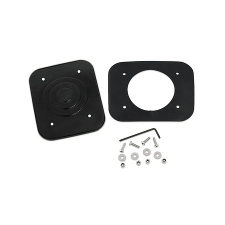 PDP Bass Drum Mount Hole Cover Plate - Black