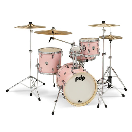 PDP New Yorker 4-piece Shell Pack - Pale Rose Sparkle