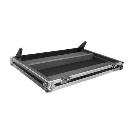 ProX Flight Hard Road Mixer Case for Allen and Heath QU-16 (Silver on Black)