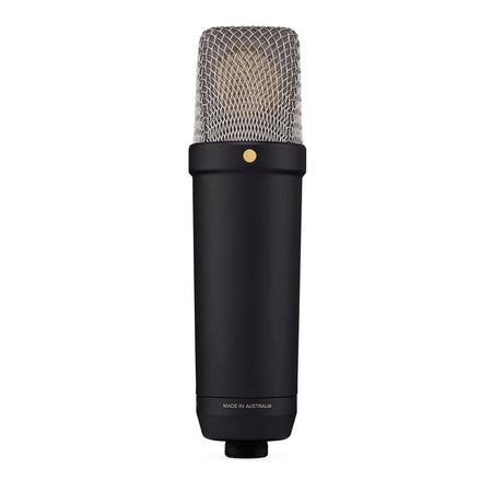 Rode NT1 5th Generation Condenser Microphone with SM6 Shockmount and Pop Filter - Black