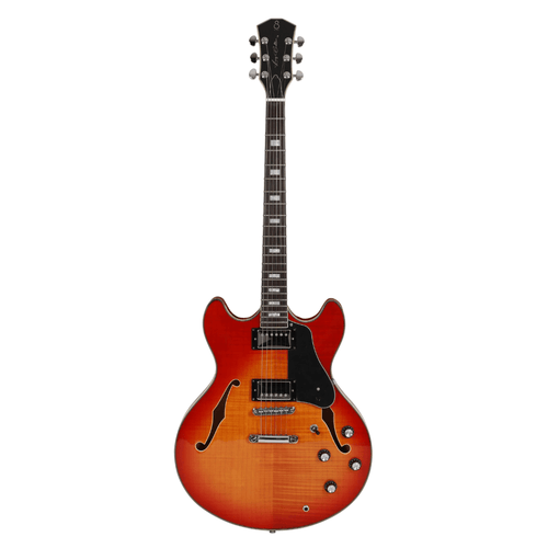 Sire Larry Carlton H7 Semi-hollow Electric Guitar - Cherry Sunburst