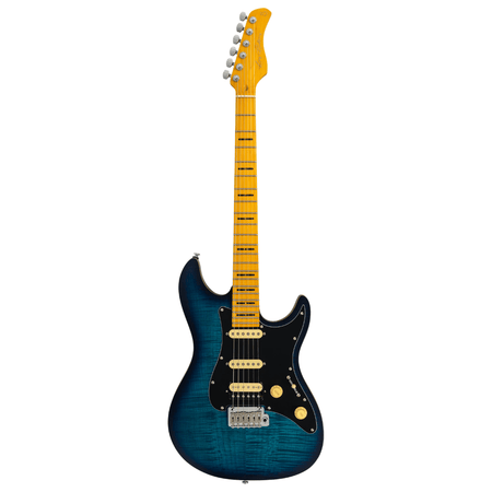Sire Larry Carlton S7 FM New Gen Electric Guitar - Transparent Blue