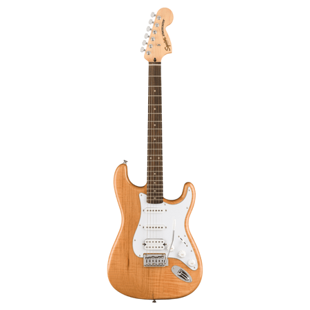 Squier FSR Affinity Series Stratocaster HSS Electric Guitar - Natural with Laurel Fingerboard