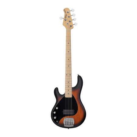Sterling By Music Man StingRay RAY5LH Bass Guitar Left-handed - Vintage Sunburst