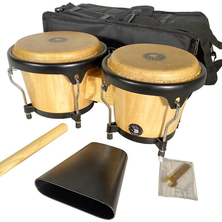 5d2 Bongo Combo with Bell and Bag