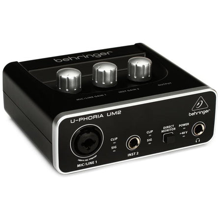 Behringer U-PHORIA UM2 2x2 USB Audio Interface