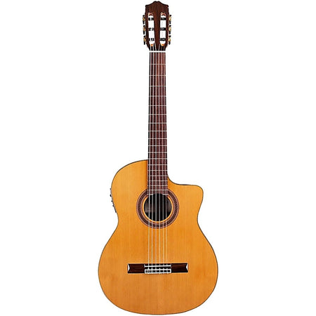 Cordoba C7-CE Nylon String Acoustic-electric Guitar - Cedar