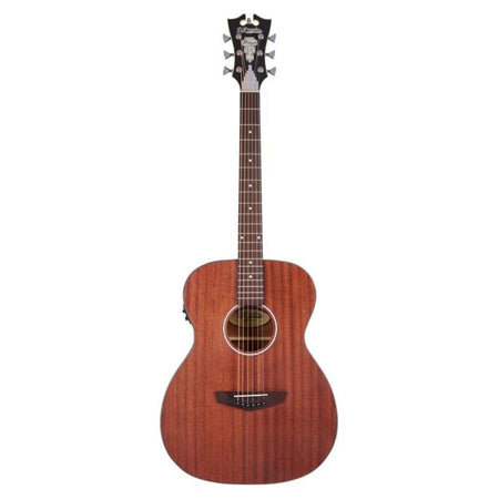 D'Angelico DAPLSOMMAHCP Premier Tammany LS Acoustic Electric Guitar - Mahogany