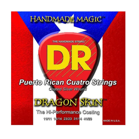DR Strings Dragon Skin Puerto Rican Cuatro Strings