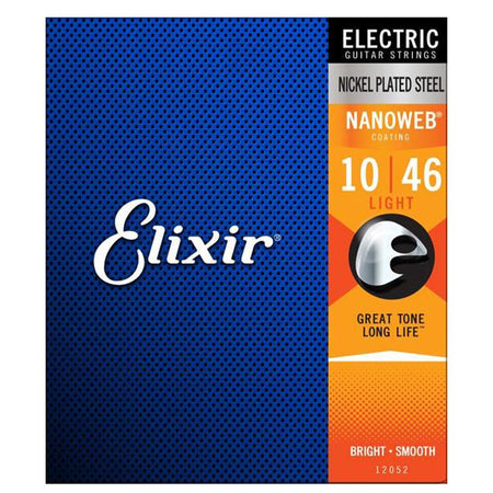 Elixir Nanoweb Nickel Plated Steel .010 - .052