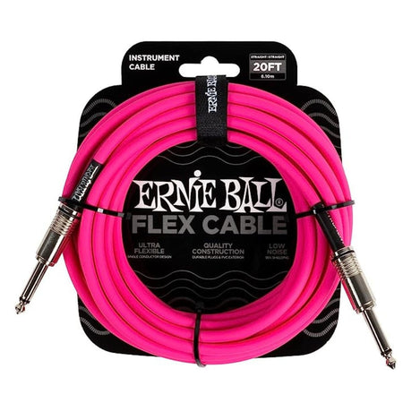 Ernie Ball Flex Cable 20ft Pink
