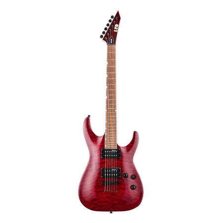 ESP LTD MH-200QM NT Electric Guitar - See Thru Black Cherry