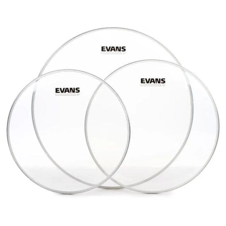 Evans G1 Clear 3-piece Tom Pack - 12/13/16 inch3