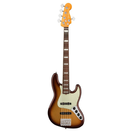Fender American Ultra Jazz Bass V, Rosewood Fingerboard - Mocha Burst