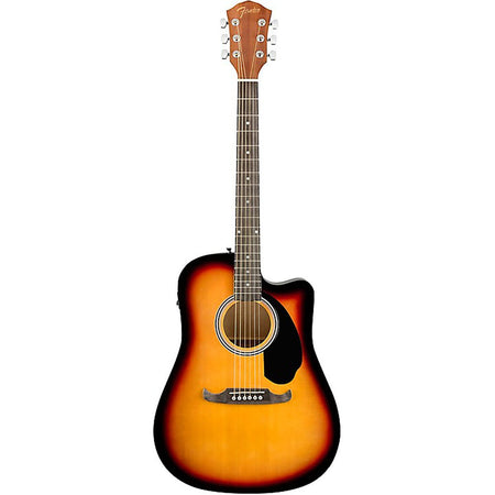 Fender FA 125CE Dreadnought, Walnut Fingerboard, Sunburst