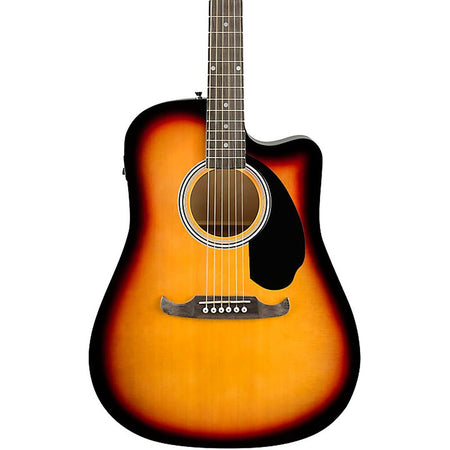Fender FA 125CE Dreadnought, Walnut Fingerboard, Sunburst