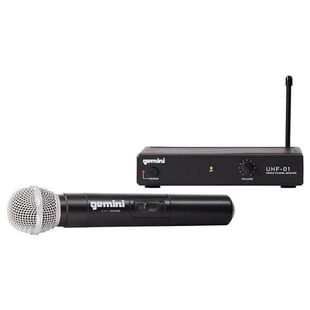 Gemini UHF-01M Wireless Handheld Microphone System F4