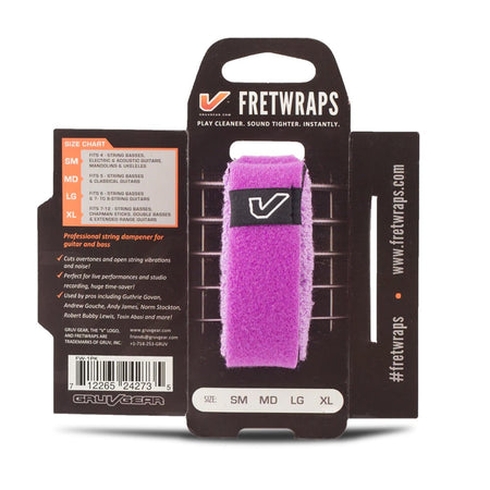 Gruv Gear FretWraps Flare (Purple) - Small, Single