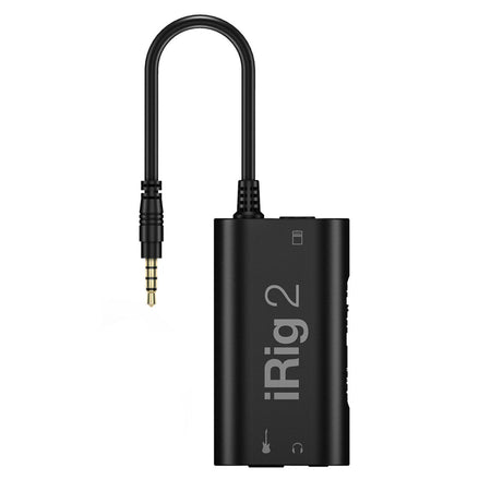 IK Multimedia iRig 2 - Guitar Interface for iPhone, iPad, iPod Touch, Mac, and Android