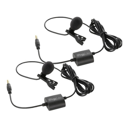 IK Multimedia iRig Mic Lav for Smartphone/Tablets (2-Pack)