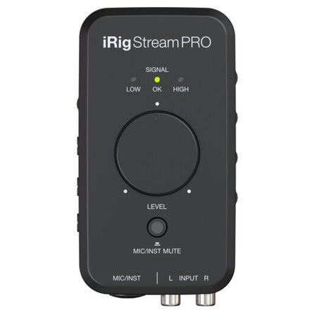 IK Multimedia iRig Stream Pro Ultracompact 4x2 Audio Interface for Computers, Smartphones, and Tablets