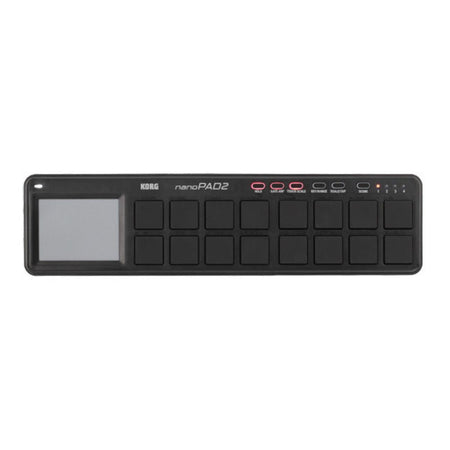 Korg nanoPAD2 Slim-line USB MIDI Drum pad/Controller (Black)