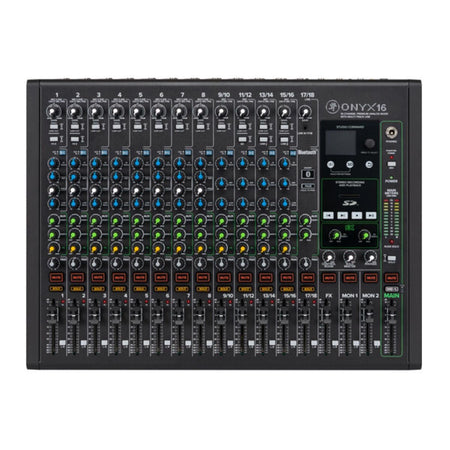 Mackie Onyx16 16-channel Analog Mixer with Multitrack USB