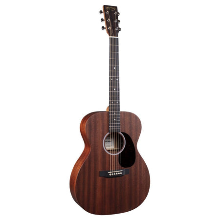 Martin 000-10E Acoustic-Electric Guitar - Natural Satin Sapele with Bag