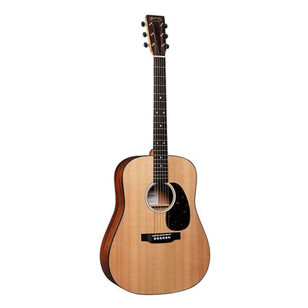 Martin D-10E Road Series Dreadnought Acoustic-Electric Guitar - Natural with Bag