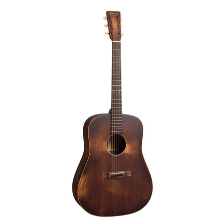 Martin D-15M StreetMaster Acoustic Guitar - Mahogany Burst with Fishman Gold Plus Electronics Natural & Soft Case