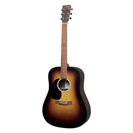 Martin DX2EL Left Handed Dreadnought Acoustic-Electric Guitar - Burst with Bag