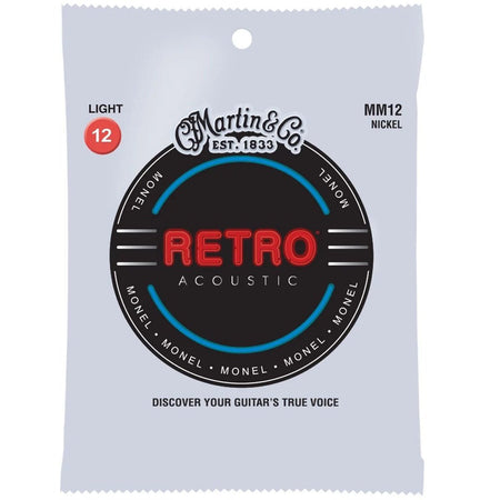 Martin MM11 Retro Acoustic Guitar Strings - .011-.052 Custom Light