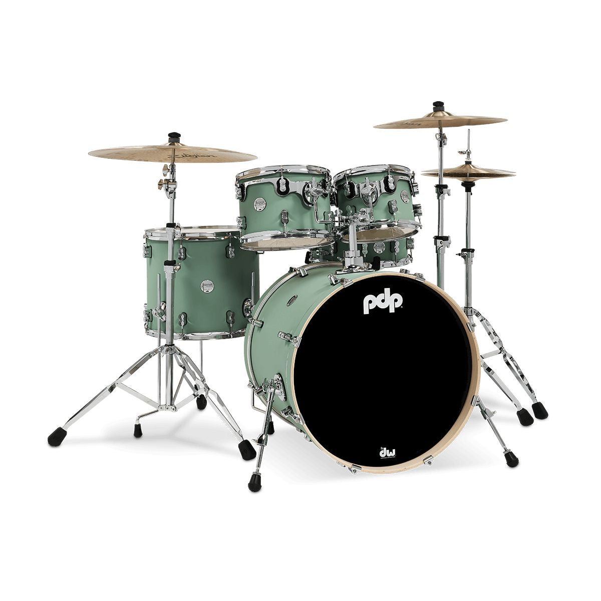 Pacific Drums Concept Maple Tom 8"x7" – Ahornkessel, Satin Seafoam Finish