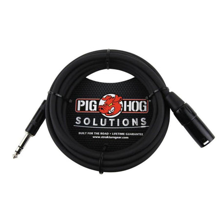 Pig Hog 1/4" TRS M-XLR M 50' Balanced