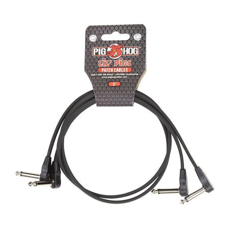 Pig Hog Lil Pigs 2' Slim Cable 2pk