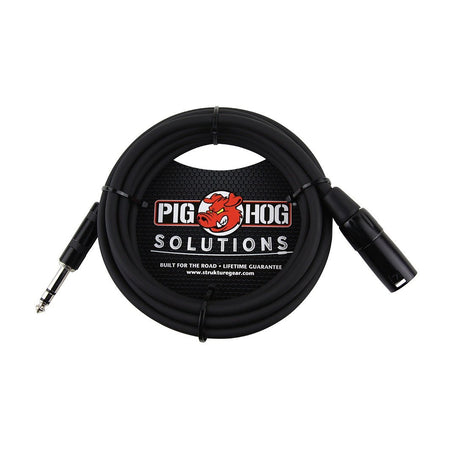 Pig Hog Solutions TRS (M) - XLR (M) - 15ft. Balanced