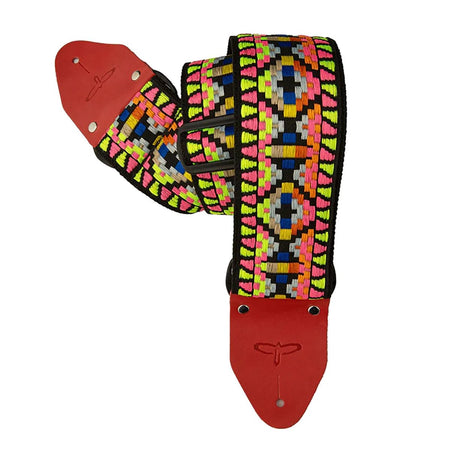 PRS 2.75" Wide Retro Jacquard Guitar Strap Salmon