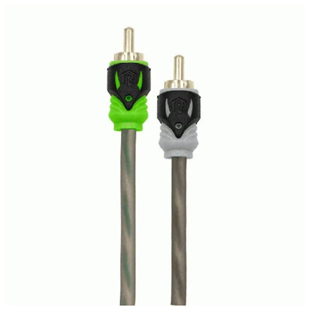 Raptor PRO SERIES - Visible Dual Twist Audio RCA 17 feet